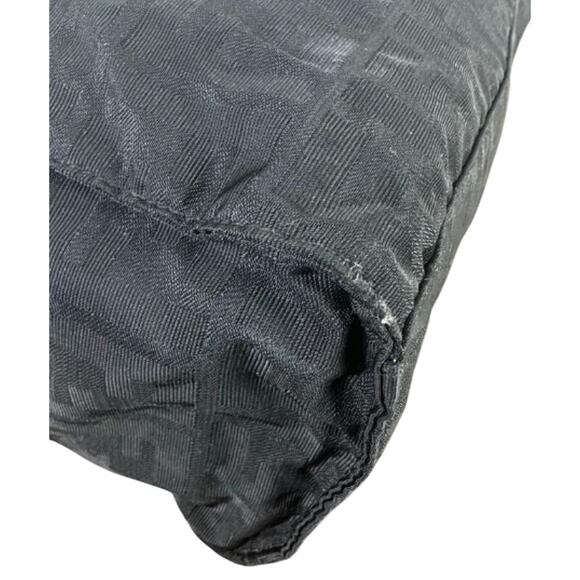 FENDI Fendi Zucca Signature FF Black Canvas Tote Shoulder bag (FFXX175) - Picture 7 of 14